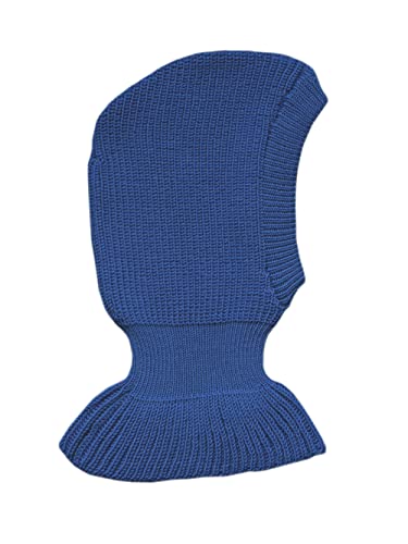 Mütze Schal Gestrickt Schafswolle Erwachsene Frauen Männer Unisex Aqua blue von tevirP
