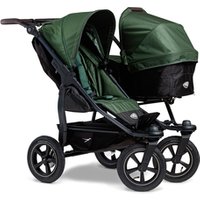 tfk Geschwisterwagen Duo 2 mit Luftrad-Set Olive von tfk