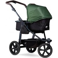 tfk Kombikinderwagen Mono 2 mit Luftkammer Radset olive von tfk