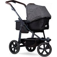 tfk Kombikinderwagen Mono 2 mit Luftkammer Radset premium anthrazit von tfk