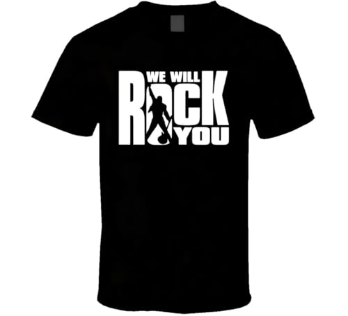 Design-We-Will-Rock-You-from-Us-T-Shirt von tfrewerAERTH