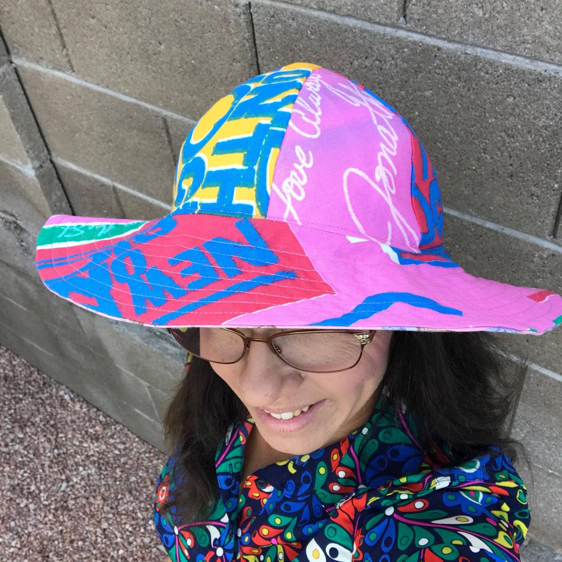 Nkotb New Kids On The Block Las Vegas Sonnenhut Beach Hat Custom Order von that80squeen