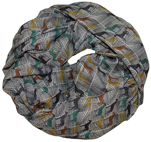 thb Richter Damen/Herren Schlauchschal Pferd Rundschal Loopschal Pferde Horse Schal Loop Halstuch (Farbe-1#) von thb Richter