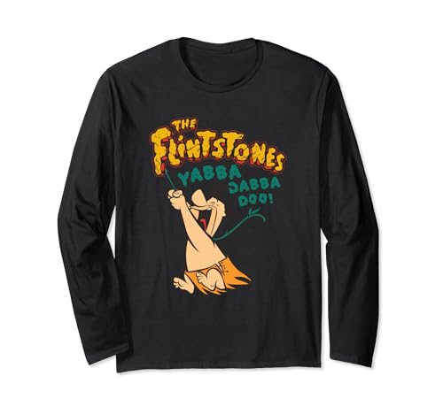 The Flintstones Fred Flintstone Yabba Dabba Doo Langarmshirt von the flintstones