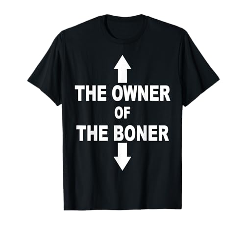 Herren der Besitzer des Boners T-Shirt von the owner of the boner
