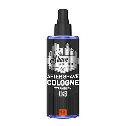THE SHAVE FACTORY Aftershave-Kölnischwasser – Baltic 250ml – Zitrus-Aquatisch & Holzig-Duft für Männer – Erfrischendes & Lang anhaltendes Aftershave – Beruhigt die Haut & Spendet Feuchtigkeit von the shave factory