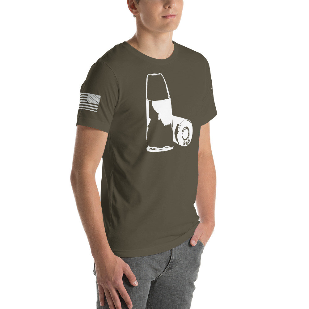 Das 208 Munitionsprojekt 9mm T-Shirt Das 208 Munitionsprojekt 9mm T-Shirt von the208shop