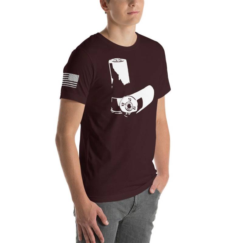 The208 Munition Projekt 12 Gauge Shotgun Shell T-Shirt The208 Munition Projekt 12 Gauge Shotgun Shell T-Shirt von the208shop