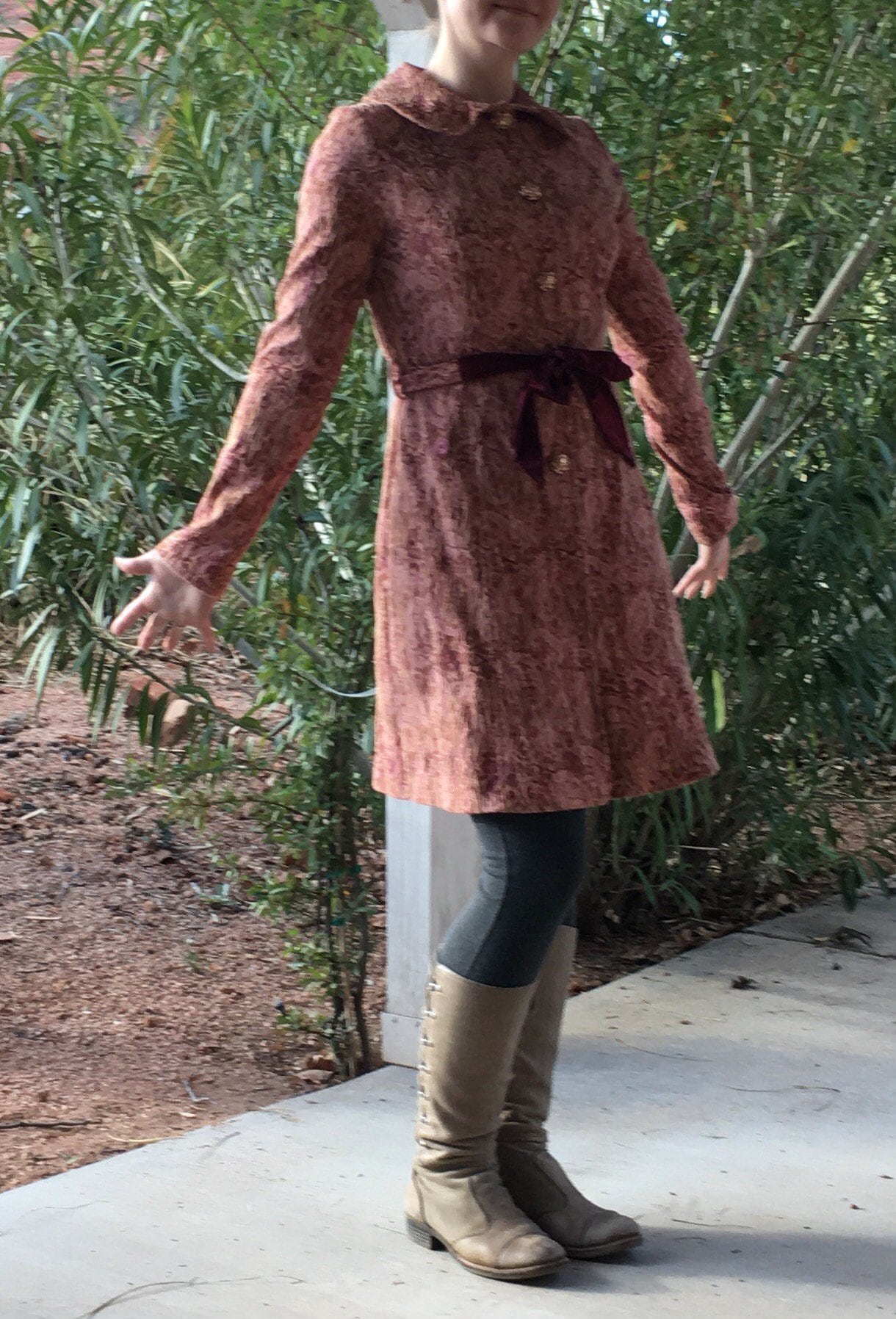 Sooki Des L.a., Frack, Schwergewichts-Frack, Brokat-Kleid-Mantel, Westlichen Mantel, Vintage Kleid Theambersquirrel von theAmberSquirrel
