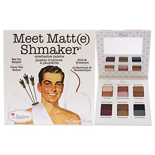 theBalm Meet Matt(e) Shmaker Lidschatten-Palette,1er Pack (1 x 9.6 g) von theBalm