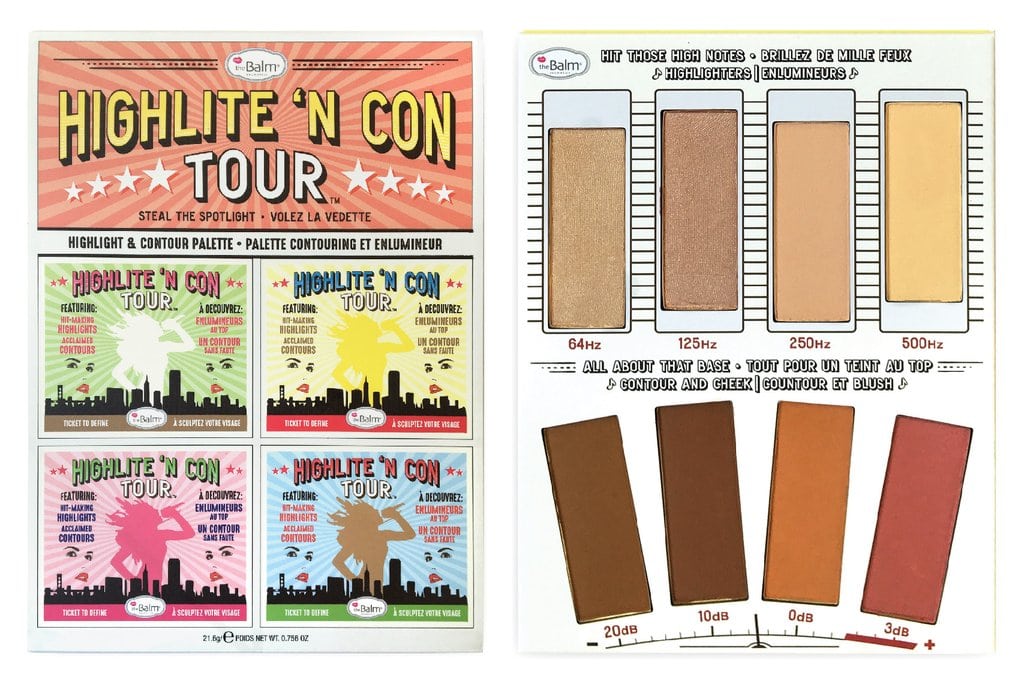 theBalm Paletten Highlite 'N Con Tour™ Highlight & Contour Palette 21.6 g von theBalm