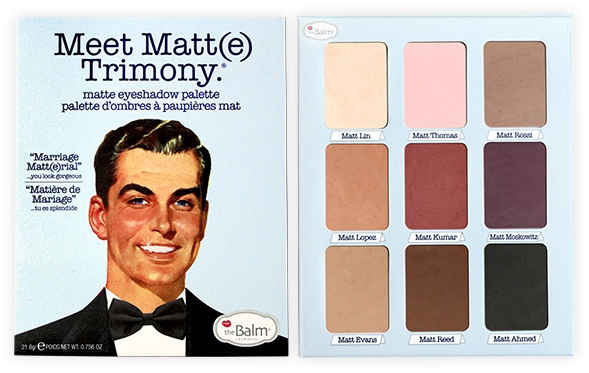 theBalm Paletten Meet Matt(e) Trimony.® Matte Eyeshadow Palette 21.6 g von theBalm