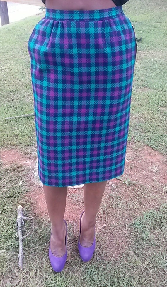 Vintage Wollrock Von Pendleton/Größe 4 Petite von theBlondeGazelle