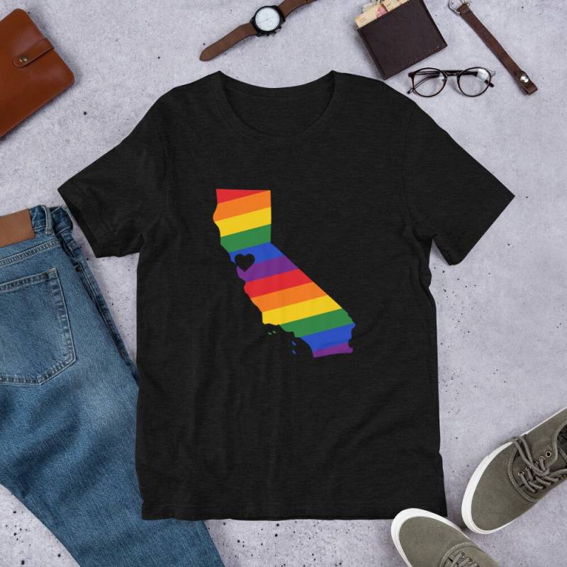 lbgtq Pride Love Ist San Francisco California Shirt-Cali Unisex Tshirt-lbgtq Rights, Month Empowerment Inclusivity von theHouseofLux