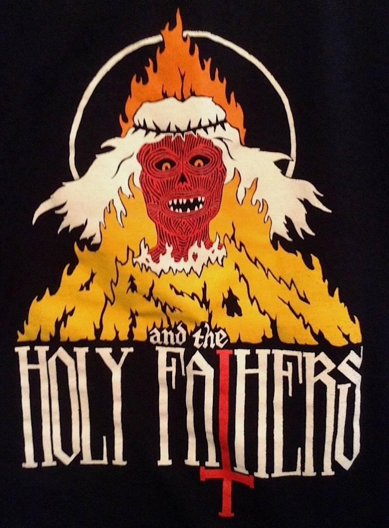 Arson & The Holy Fathers Fake-Metal-Band-T-Shirt von theINKistheLIFE