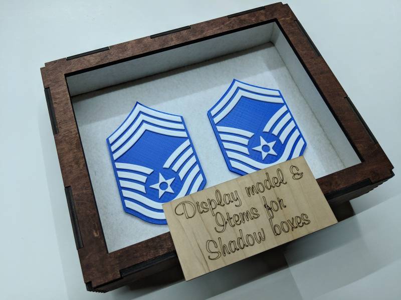 Usaf Shadow Box Artikel Und Display-Chevons Usaf Shadow Box Artikel Und Display-Chevons von theMFPros