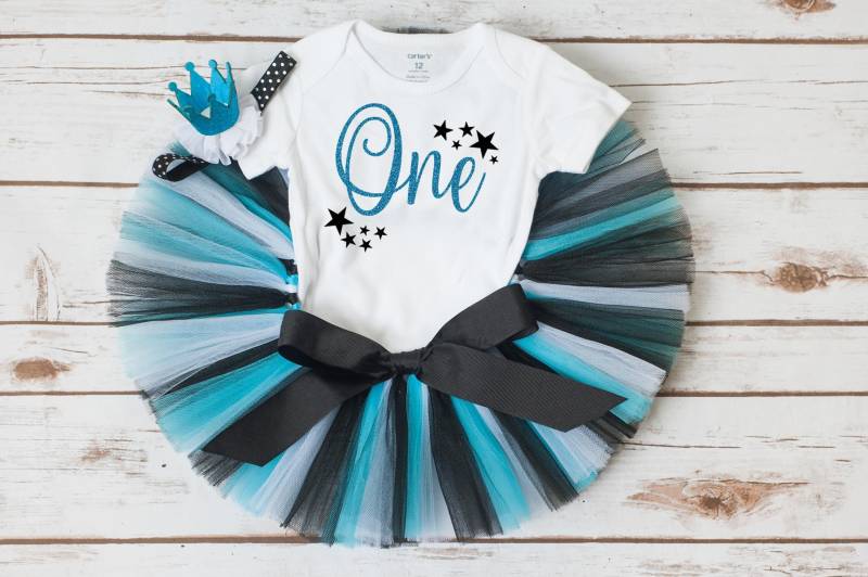 Ein Rocks Geburtstags Outfit "Paige" Tutu Set, Ein Geburtstag Cake Smash Outfit." von thePhotoPunks