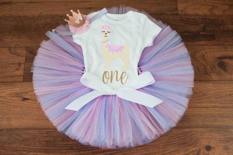 Lama Geburtstags-Outfit Mädchen "Evey' von thePhotoPunks