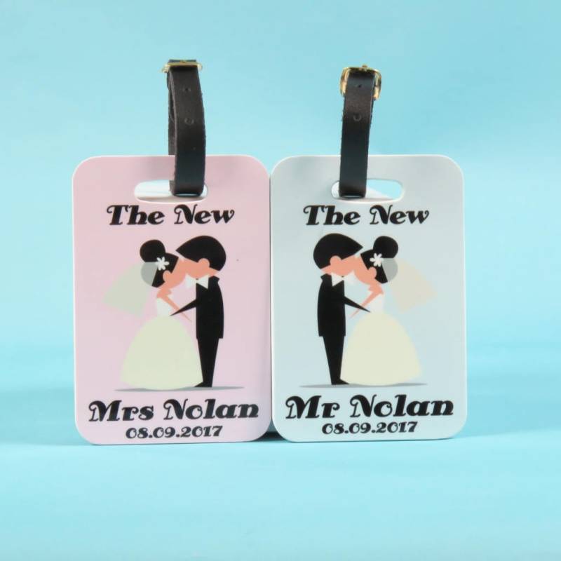 Personalisierte Mr&mrs Gepäckanhänger Hochzeitsgeschenk Urlaubskoffer Flitterwochen Geschenk Personalisierte Mr&mrs Gepäckanhänger Hochzeitsgeschenk Urlaubskoffer Flitterwochen Geschenk von theTbird