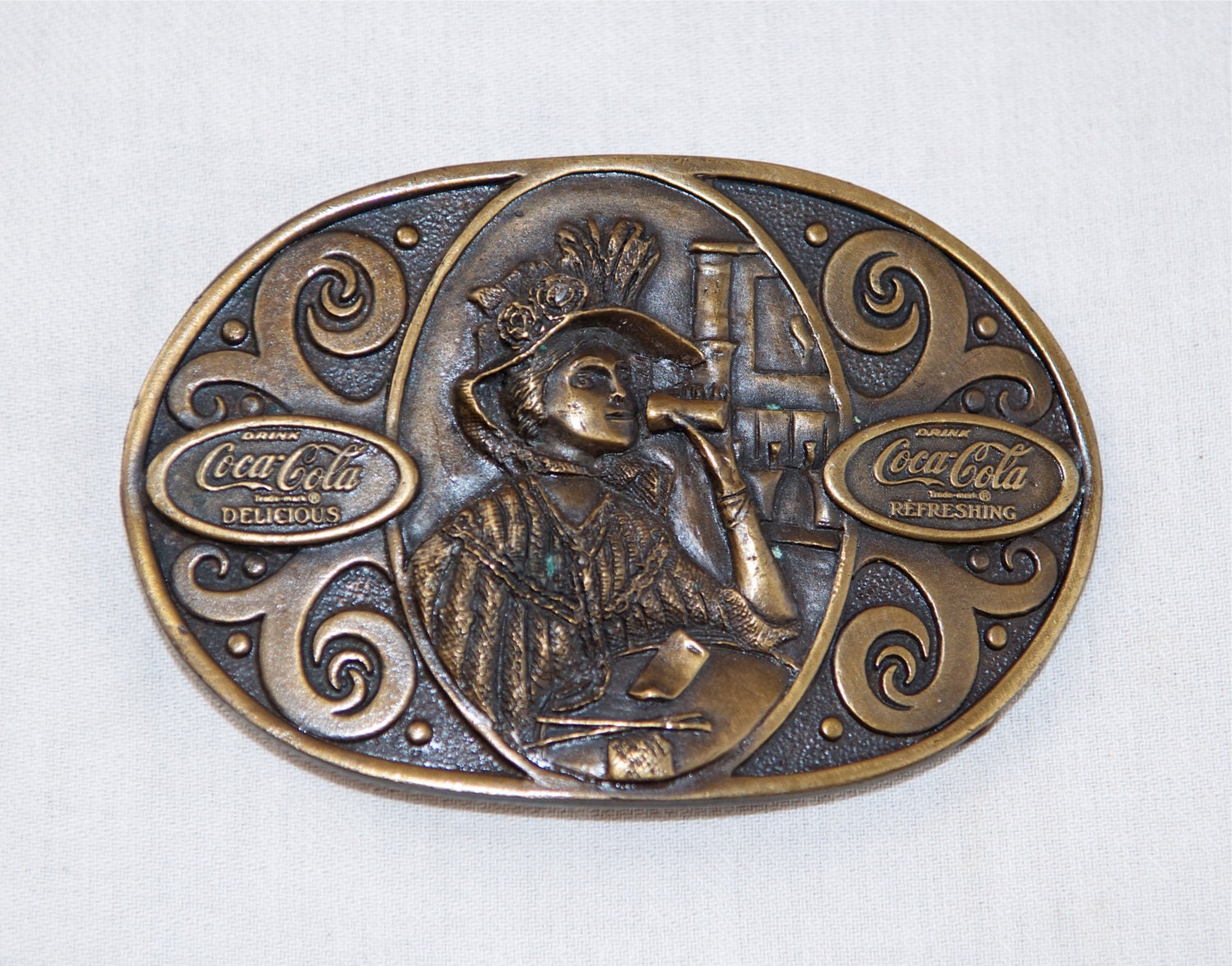 Vintage Coca-Cola Gürtelschnalle...1976 Coke Gürtelschnalle von theVINTAGEporter