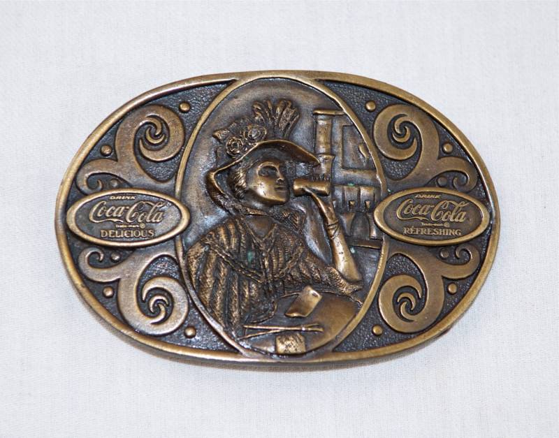 Vintage Coca-Cola Gürtelschnalle...1976 Coke Gürtelschnalle von theVINTAGEporter