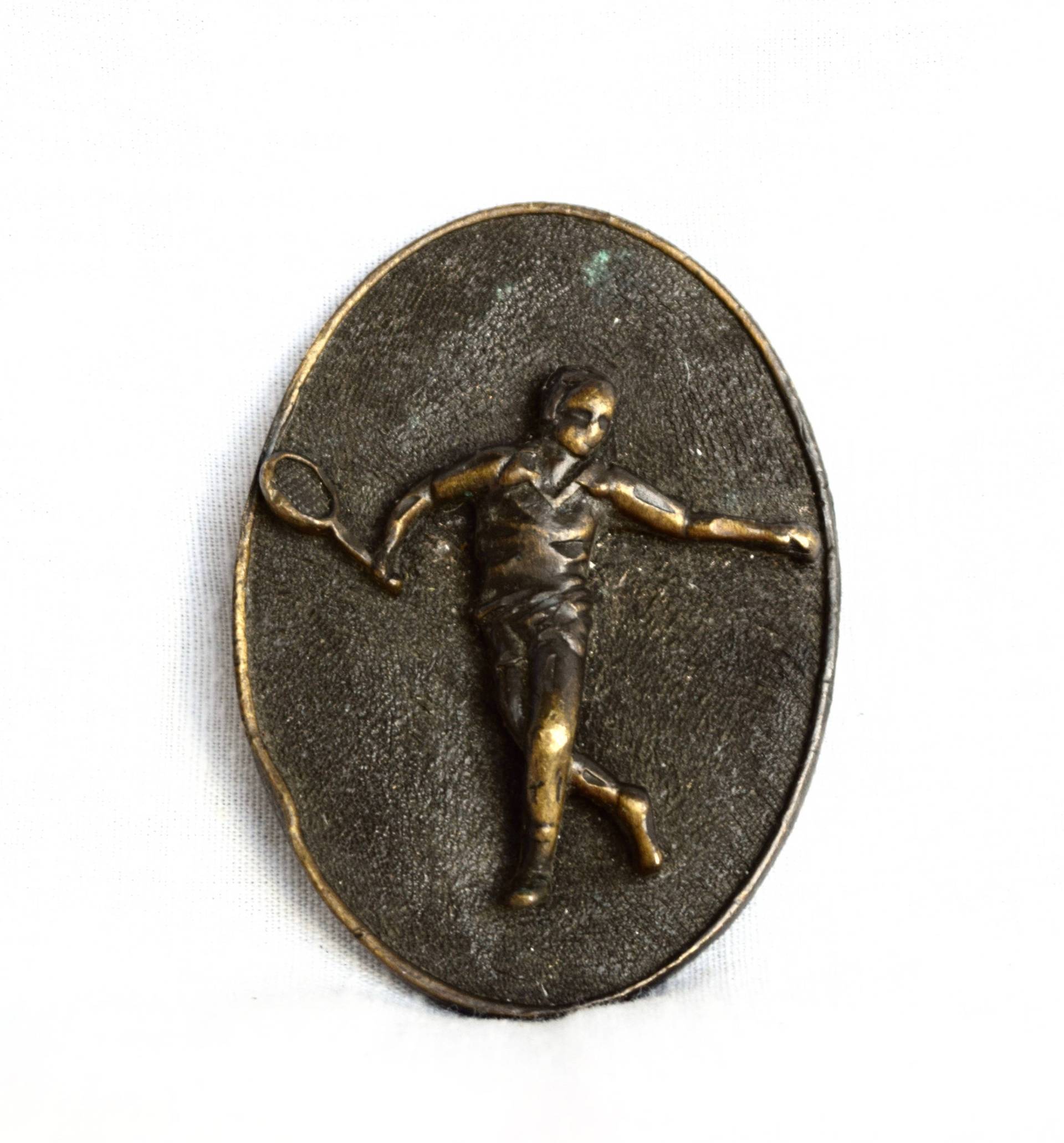 Vintage Tennis Gürtelschnalle...tennisspielerschnalle...holzschläger...vorhand von theVINTAGEporter