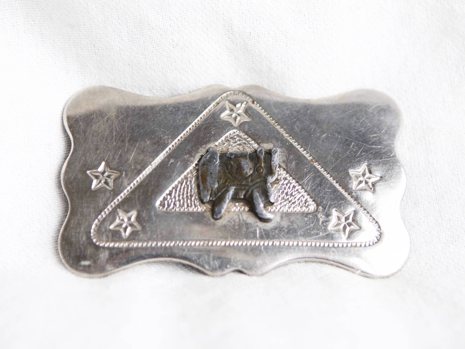 Vintage Western Gürtelschnalle ..chamber's Belt Co von theVINTAGEporter