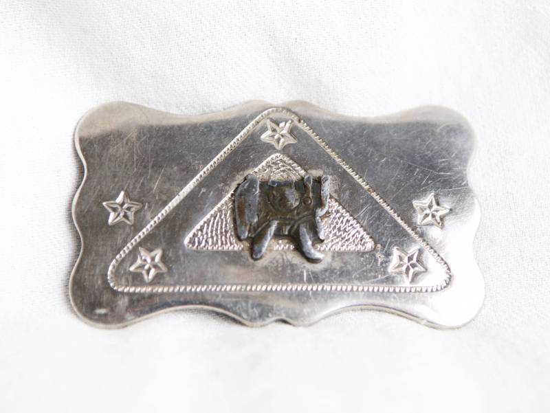 Vintage Western Gürtelschnalle ..chamber's Belt Co von theVINTAGEporter