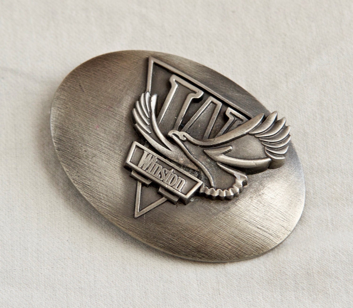 Vintage-Winston-Gürtelschnalle...adler-Gürtelschnalle Aus Den Usa von theVINTAGEporter