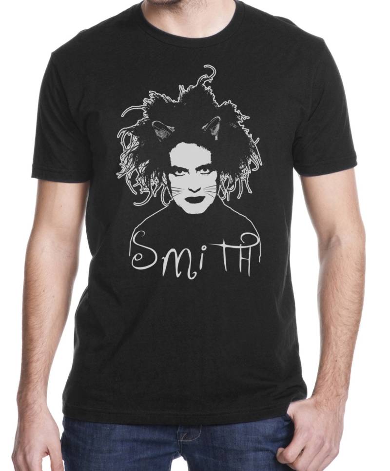 Robert Smith Lovecat Shirt The Cure, Gothic Mode von theantianti
