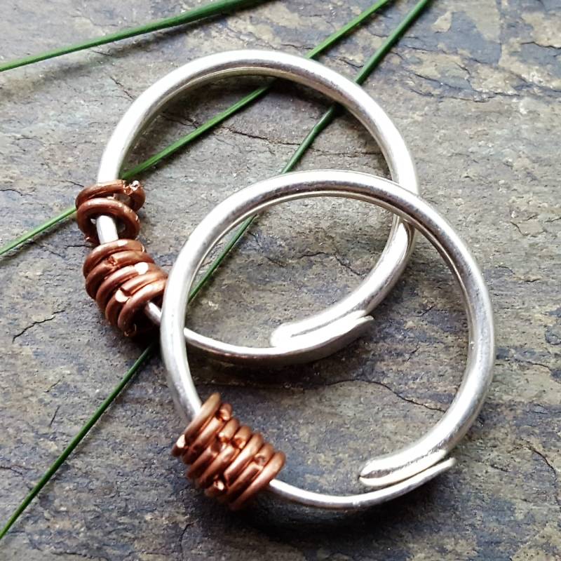 12G Beringed Creolen Gemessene Creolen Handgemacht By Thebeadedlily 12G Beringed Creolen Gemessene Creolen Handgemacht By Thebeadedlily von thebeadedlily