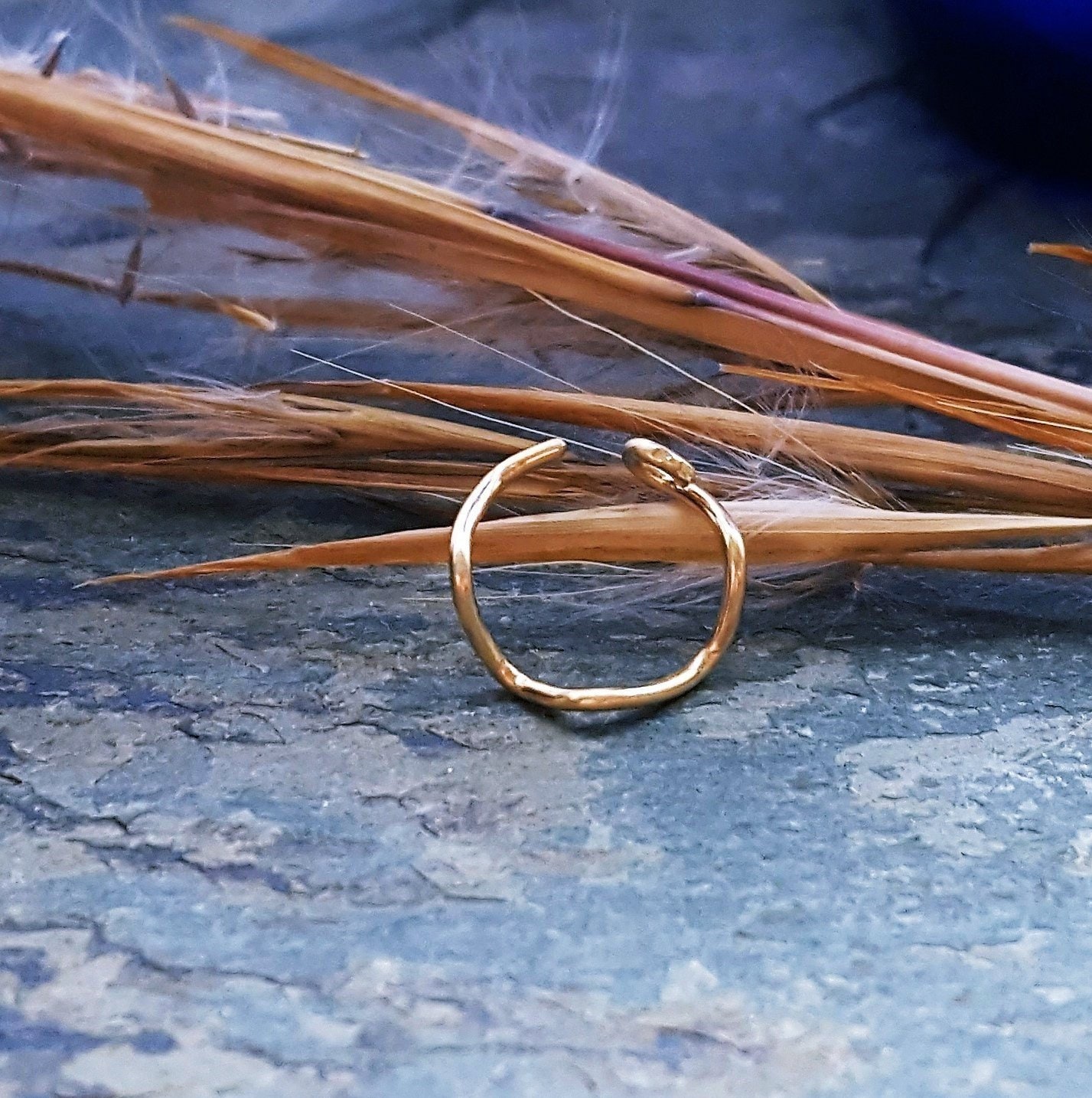 20G Verschnörkeltes ReifenBenutzerdefinierte Nase Ring - Primitive Serie-Thebeadedily Handarbeit 20G Verschnörkeltes ReifenBenutzerdefinierte Nase Ring - Primitive Serie-Thebeadedily Handarbeit von thebeadedlily