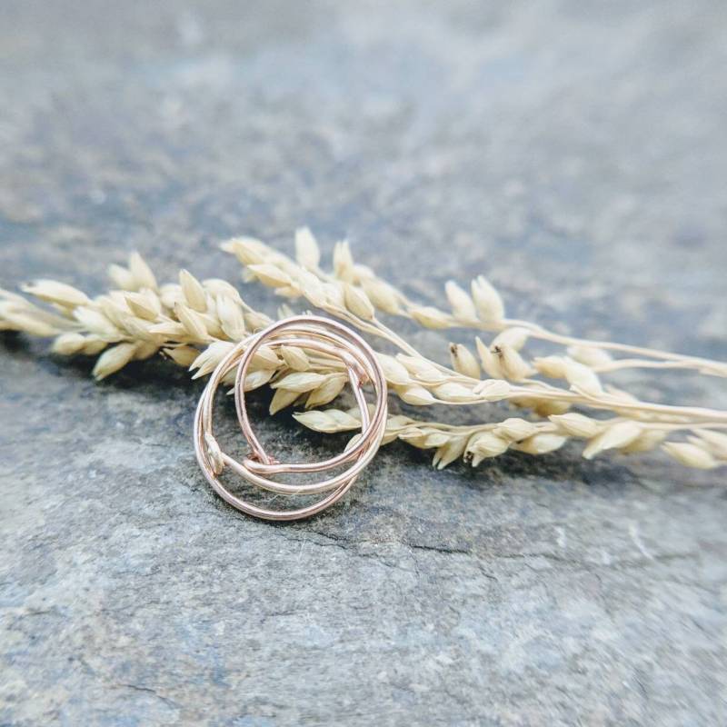 24G Nasenring 14K Gold Fill Hoop Primitive Serie Handgefertigt Von Thebeadedlily von thebeadedlily