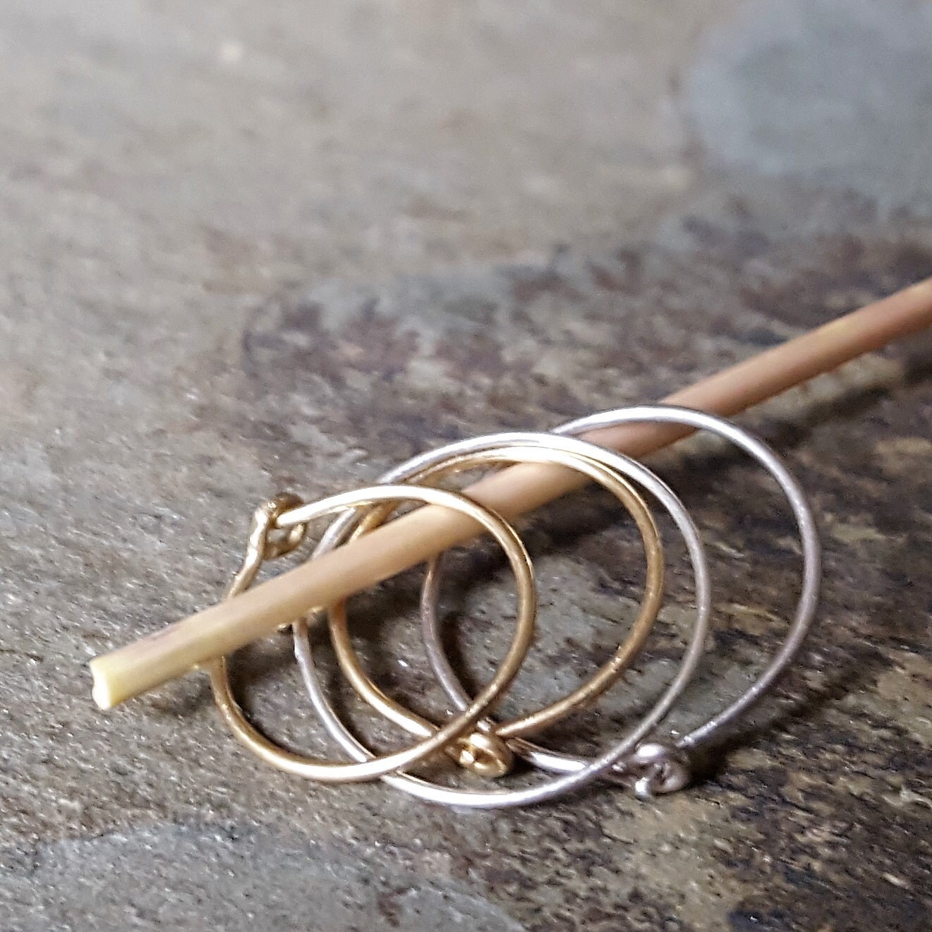 24G ReifenGold Füllen Reifen, Gelb, Weiß Oder Rose Gold - Primitive Serie-Thebeadedlily Handarbeit 24G ReifenGold Füllen Reifen, Gelb, Weiß Oder Rose Gold - Primitive Serie-Thebeadedlily Handarbeit von thebeadedlily