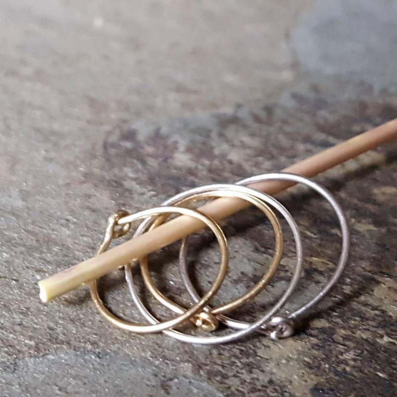 24G ReifenGold Füllen Reifen, Gelb, Weiß Oder Rose Gold - Primitive Serie-Thebeadedlily Handarbeit 24G ReifenGold Füllen Reifen, Gelb, Weiß Oder Rose Gold - Primitive Serie-Thebeadedlily Handarbeit von thebeadedlily