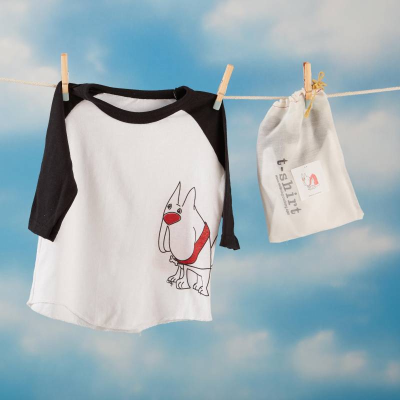 Hund Hydrant Raglan Für Kinder von thebigmouthfrog