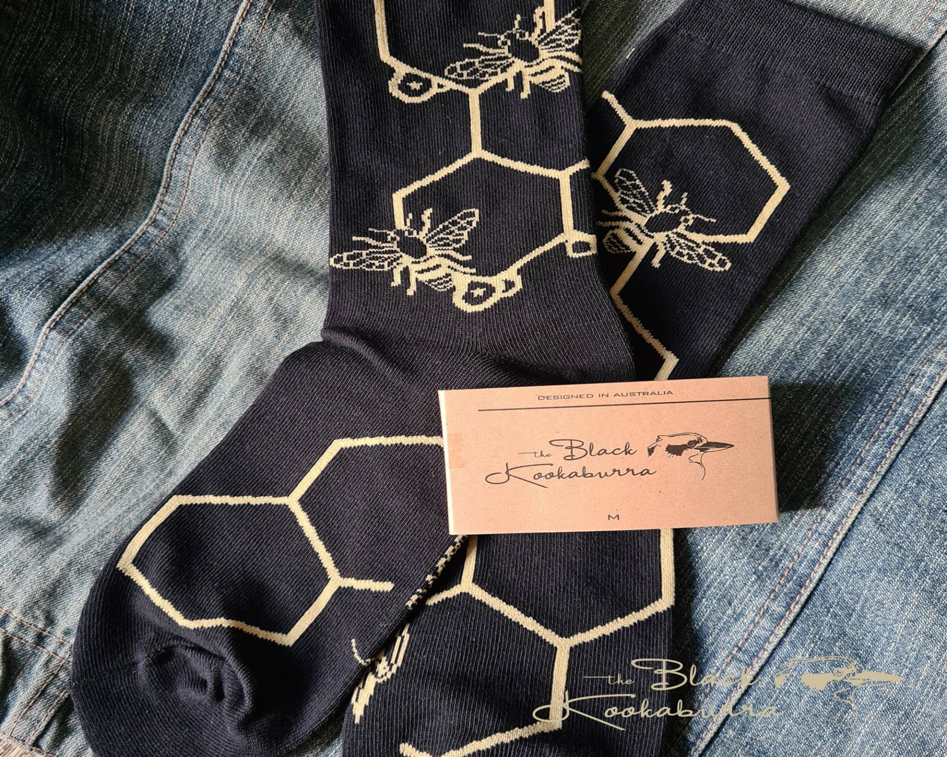 Bienen Socken Bienen Socken von theblackkookaburra
