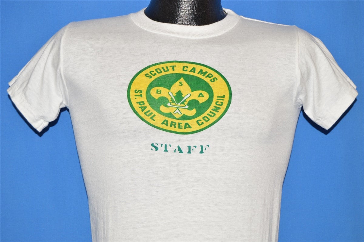 40Er 50Er St. Paul Viertel Pfadfinder Camp T-Shirt Small 40Er 50Er St. Paul Viertel Pfadfinder Camp T-Shirt Small von thecaptainsvintage
