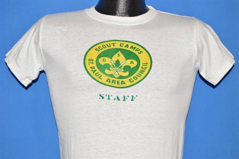 40Er 50Er St. Paul Viertel Pfadfinder Camp T-Shirt Small 40Er 50Er St. Paul Viertel Pfadfinder Camp T-Shirt Small von thecaptainsvintage
