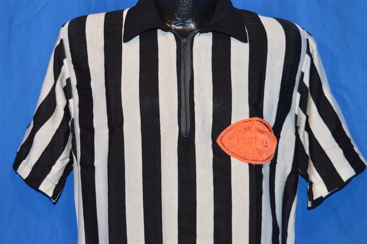 50Er Jahre Bundesschiedsschiedsrichter Western Fussballtrikot Large 50Er Jahre Bundesschiedsschiedsrichter Western Fussballtrikot Large von thecaptainsvintage