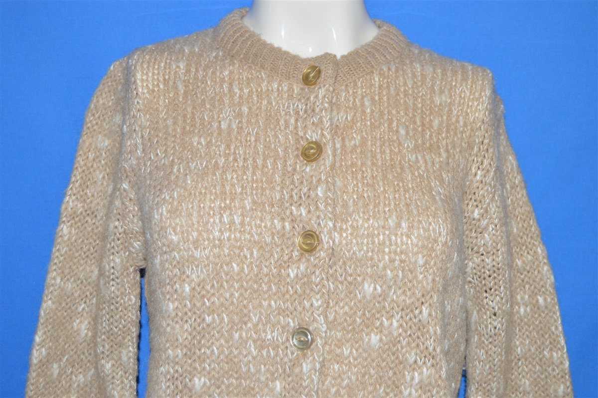 60Er Jahre Penrose Braun Strickwolle Strickjacke Damen Medium 60Er Jahre Penrose Braun Strickwolle Strickjacke Damen Medium von thecaptainsvintage