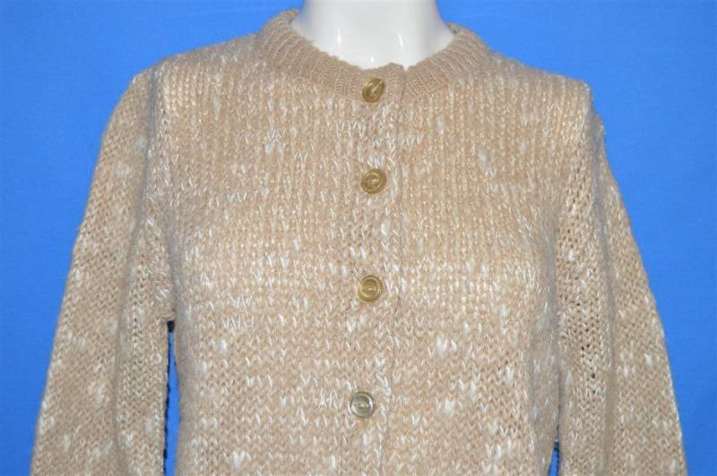 60Er Jahre Penrose Braun Strickwolle Strickjacke Damen Medium 60Er Jahre Penrose Braun Strickwolle Strickjacke Damen Medium von thecaptainsvintage