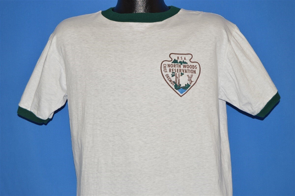 60S North Woods Reservierung Pfadfinder T-Shirt Large von thecaptainsvintage