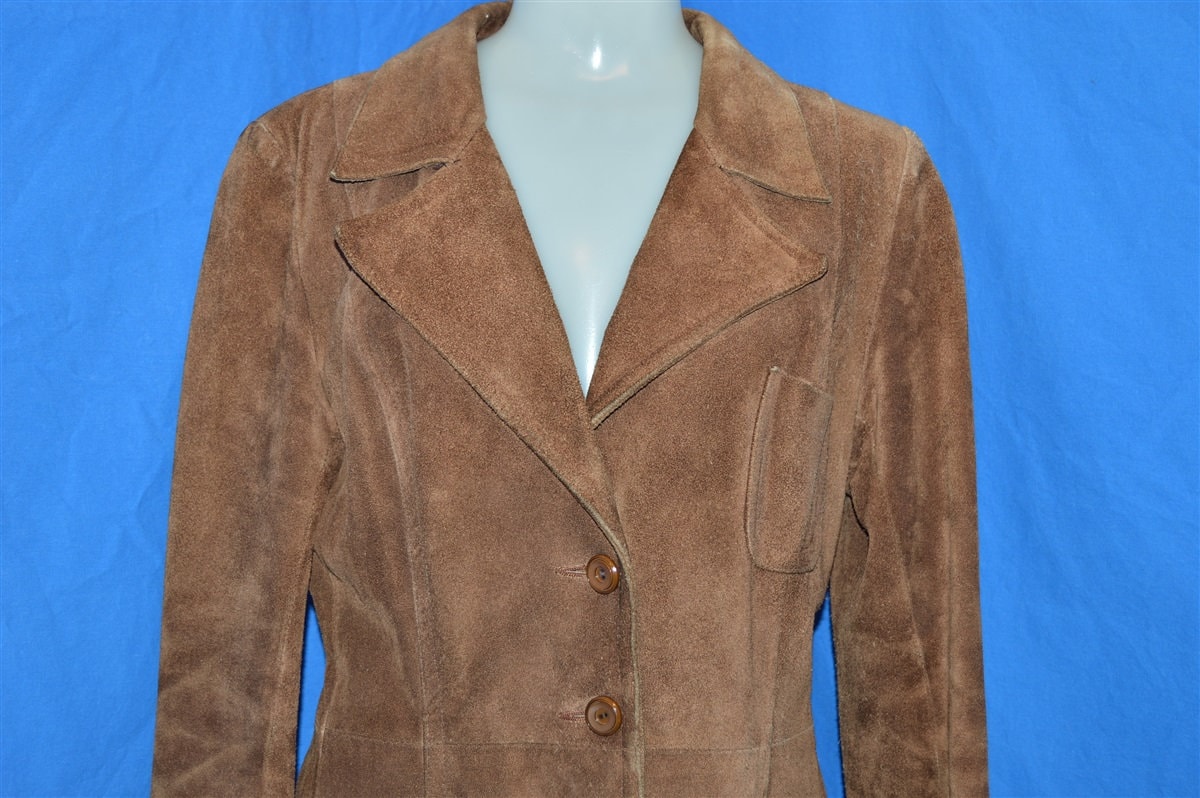 70Er Jahre Braune Lederjacke Damen Medium 70Er Jahre Braune Lederjacke Damen Medium von thecaptainsvintage