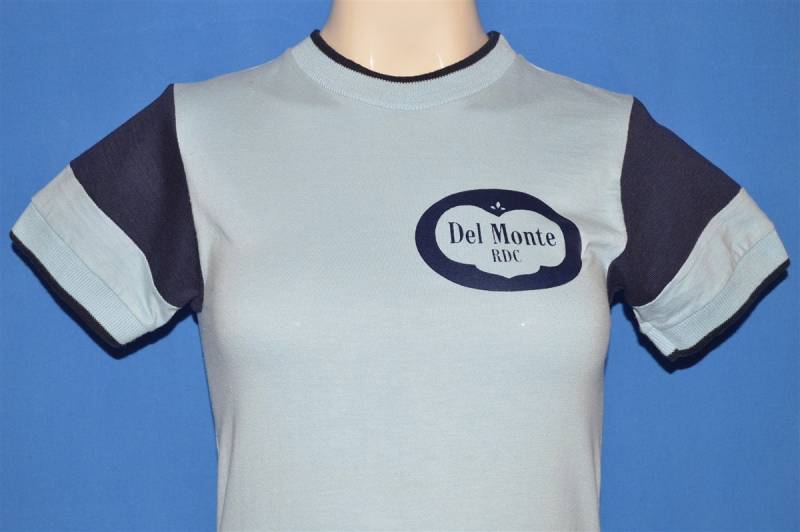 70Er Jahre Del Monte Rdc Blau T-Shirt Extra Small 70Er Jahre Del Monte Rdc Blau T-Shirt Extra Small von thecaptainsvintage