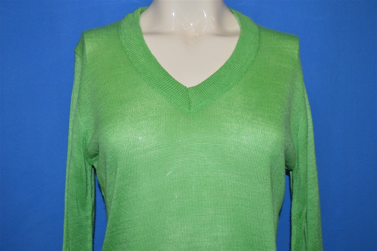 70Er Jahre Grünes V-Neck Lady Pickering Damen Pullover Medium 70Er Jahre Grünes V-Neck Lady Pickering Damen Pullover Medium von thecaptainsvintage