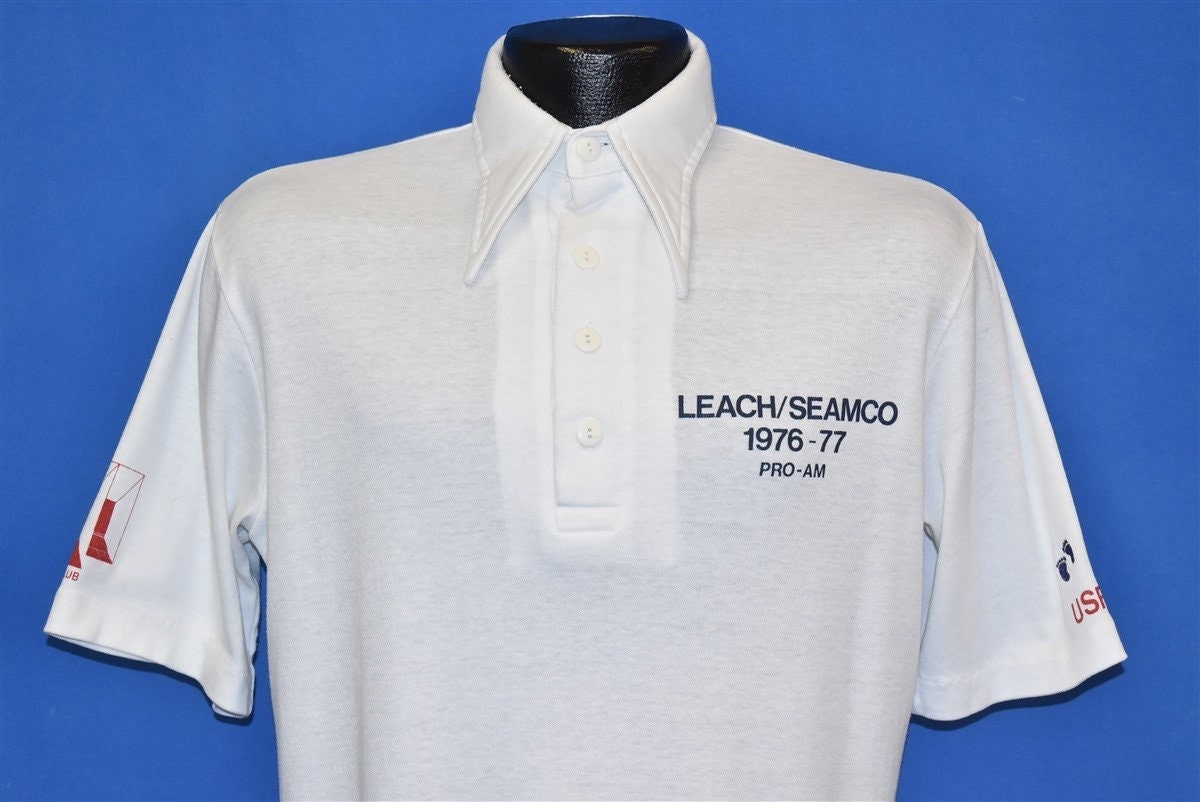 70Er Jahre Hang Ten Racquetball 1976-77 Usra Polo-Shirt Medium von thecaptainsvintage