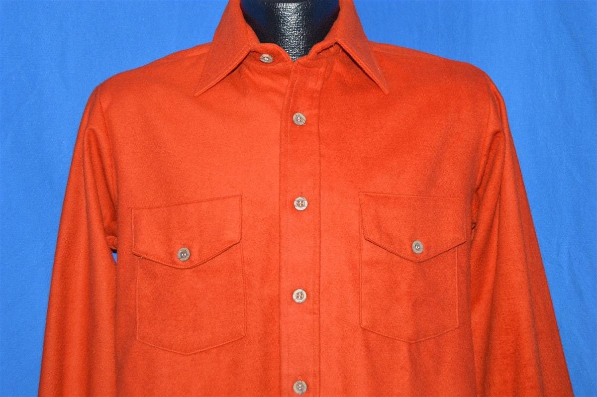70Er Jahre Loncraft Flannel Deadstock Hemd, Small 70Er Jahre Loncraft Flannel Deadstock Hemd, Small von thecaptainsvintage