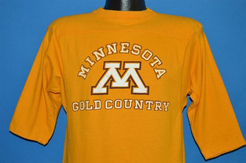 70Er Jahre Minnesota Gold Country Jersey Champion T-Shirt Medium von thecaptainsvintage