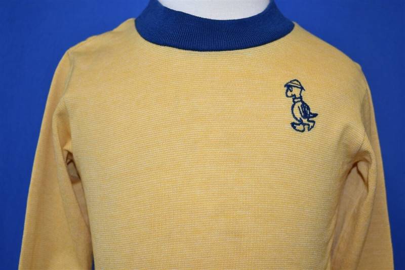 70Er Jahre Sears Gestickte Schildkröte Langarm T-Shirt 2T von thecaptainsvintage